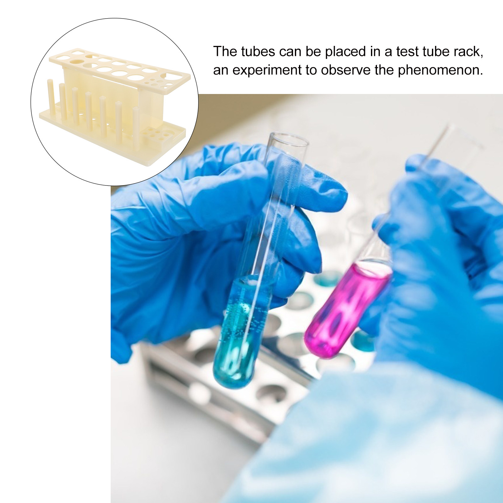 Reageerbuishouders van hout, l - Lab Equipment recensie en prijs