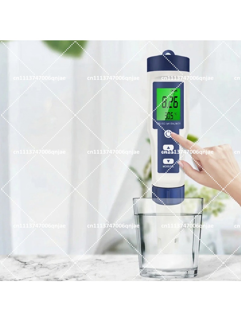 5-in-1 digitale waterkwaliteit - Ph Meter Digital Water Tester recensie en prijs