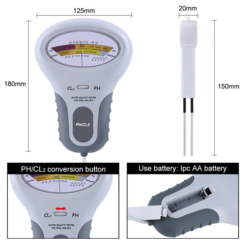PC102 Draagbare waterkwaliteit - Ph Meter Digital Water Tester recensie en prijs